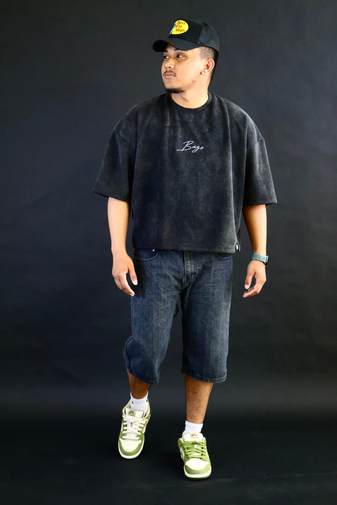 Acid washed T-shirt - Box fit