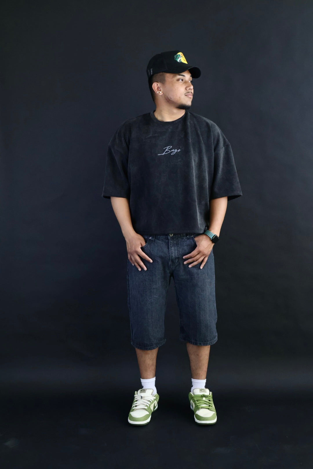 Acid washed T-shirt - Box fit