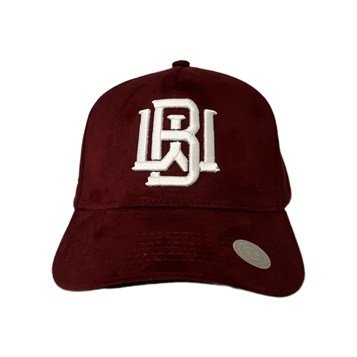 Burgundy Suede SnapBack
