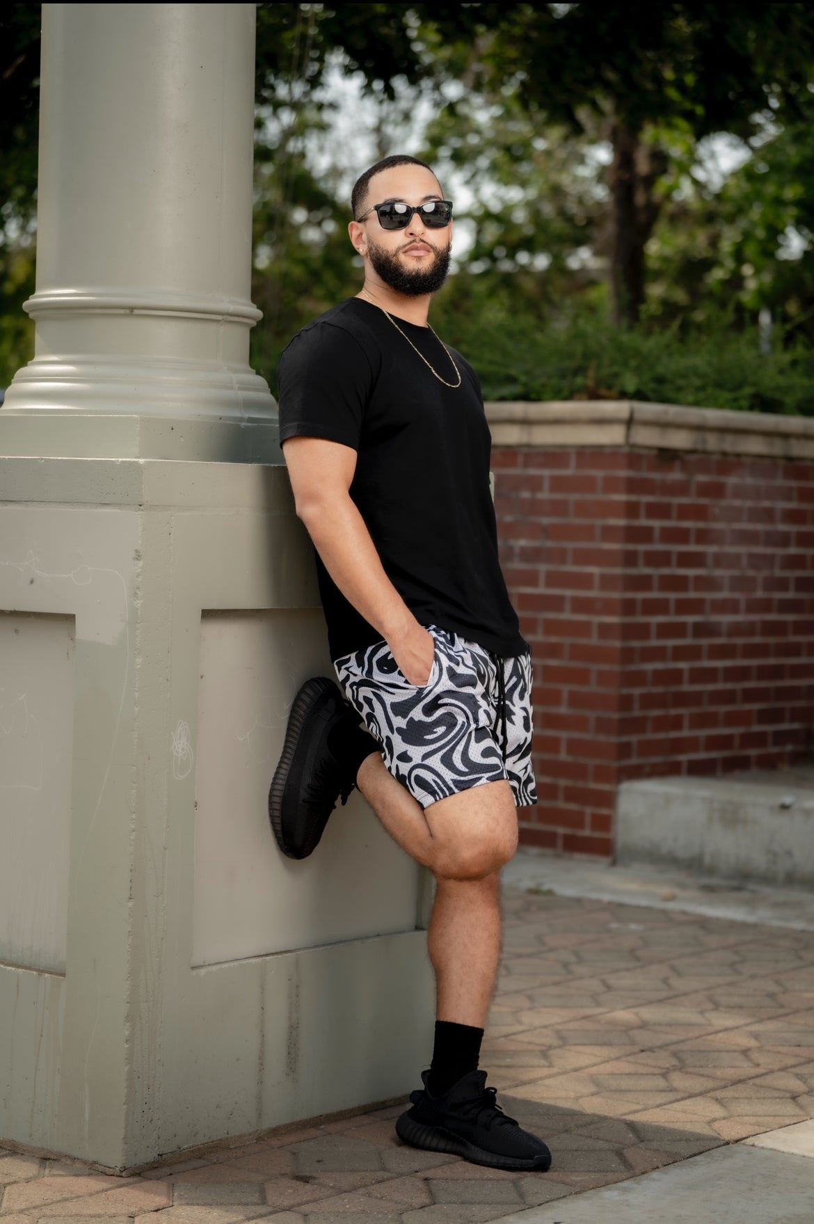 Liquid Design- 7 inch seam shorts