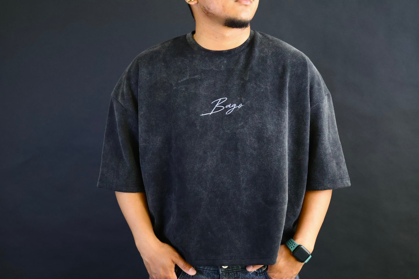 Acid washed T-shirt - Box fit