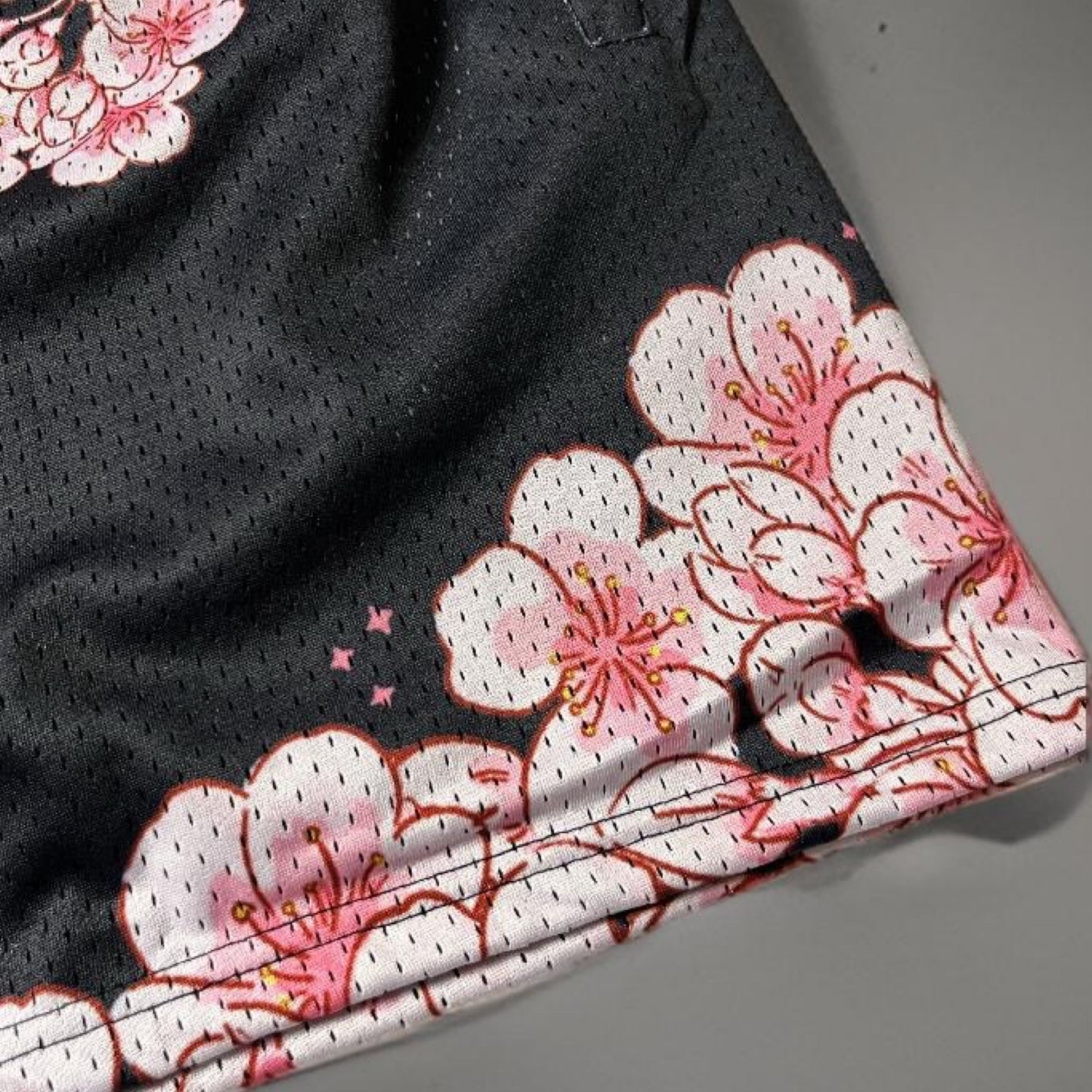 Cherry blossom- 7 inch seam shorts