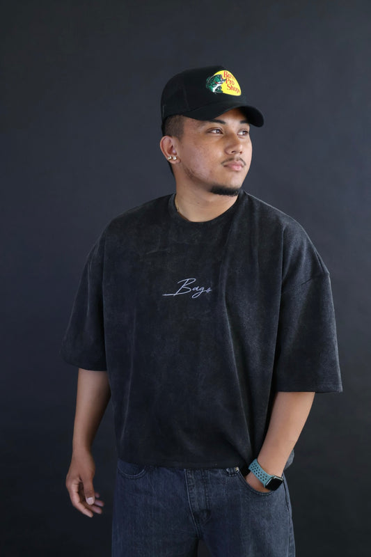 Acid washed T-shirt - Box fit