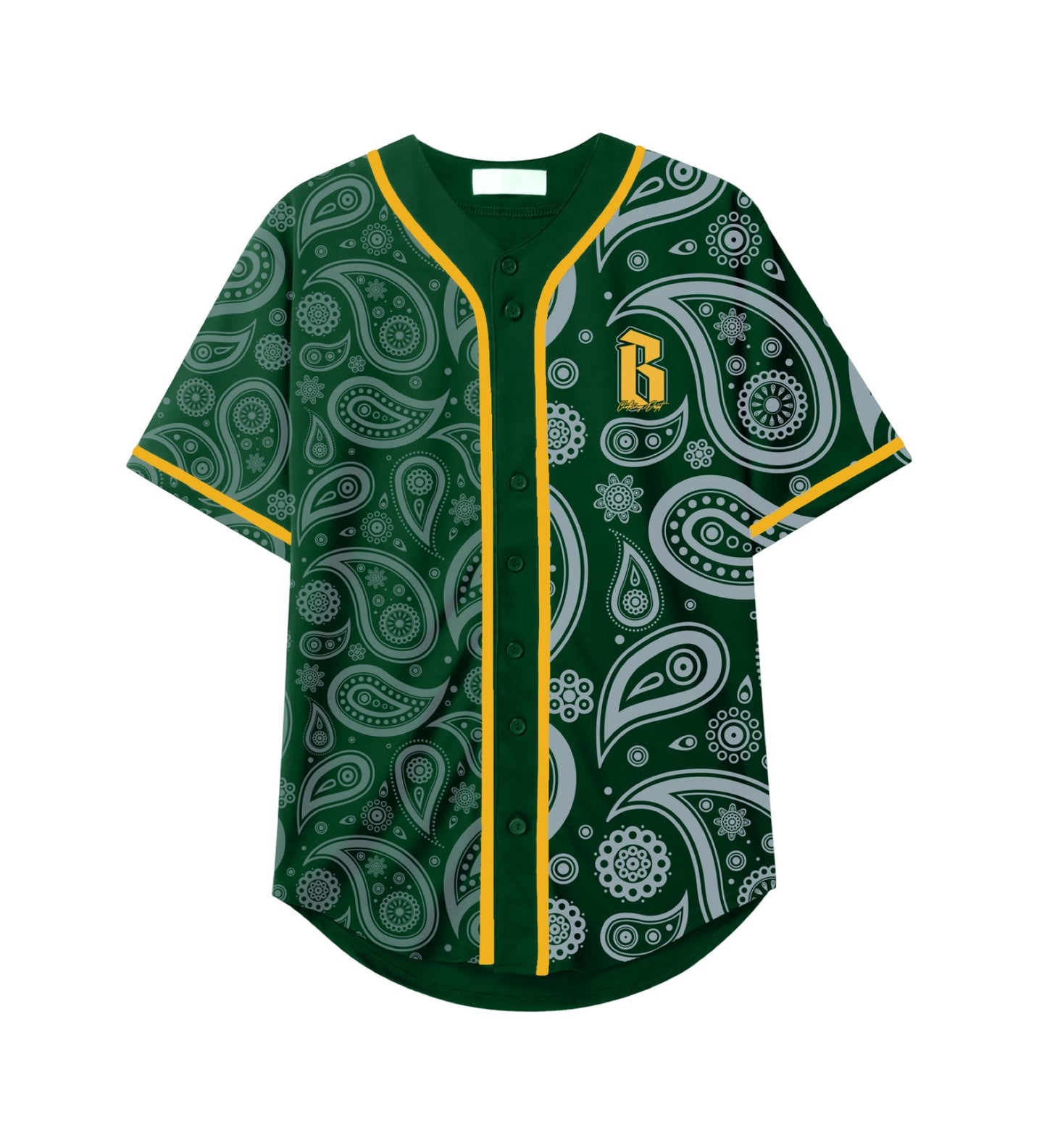 Baseball Jersey- Paisely