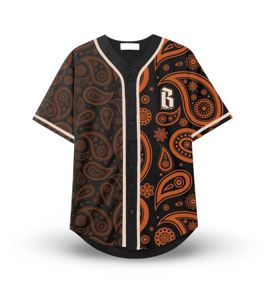 Baseball Jersey - Paisley