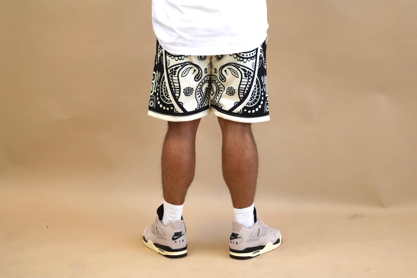 Reverse Jet Black Paisley (Men's)