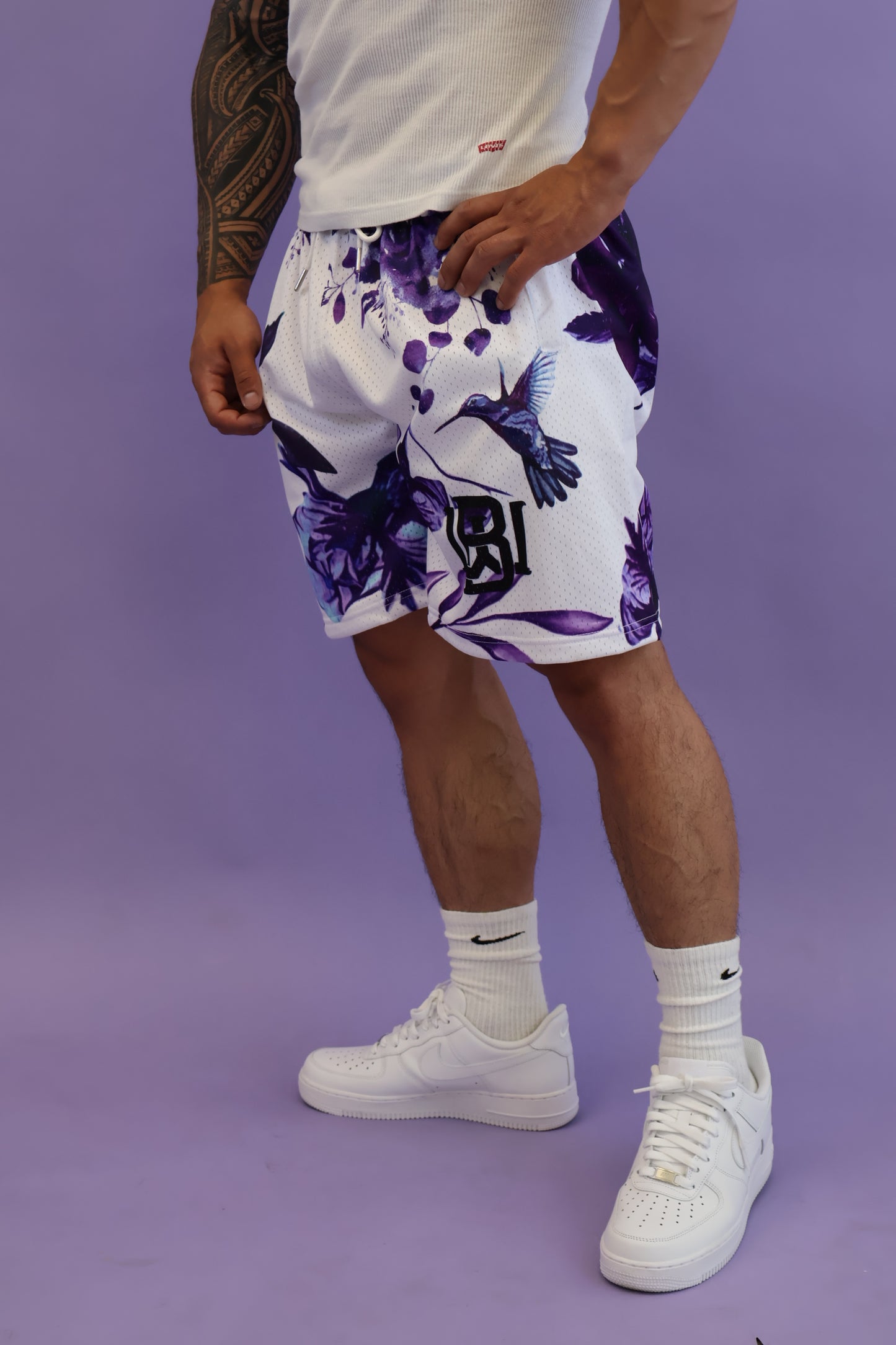 Lavandula Florist shorts (Men's)