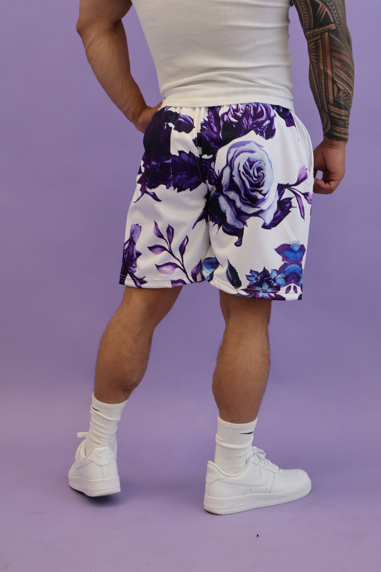 Lavandula Florist shorts (Men's)