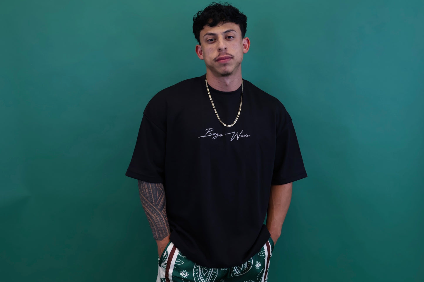 Oversized Black Shirt - Box fit