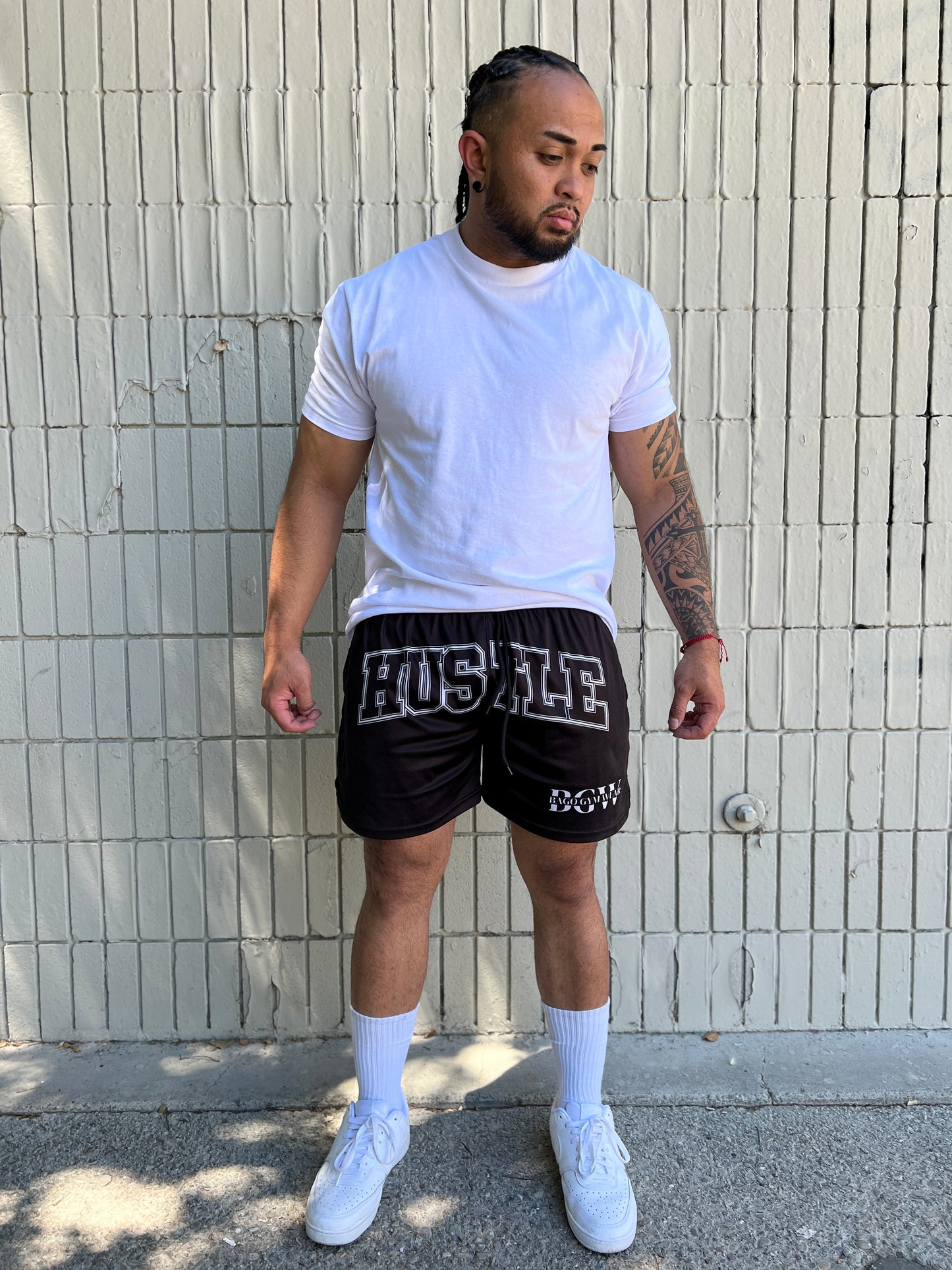 Black Hustle Shorts