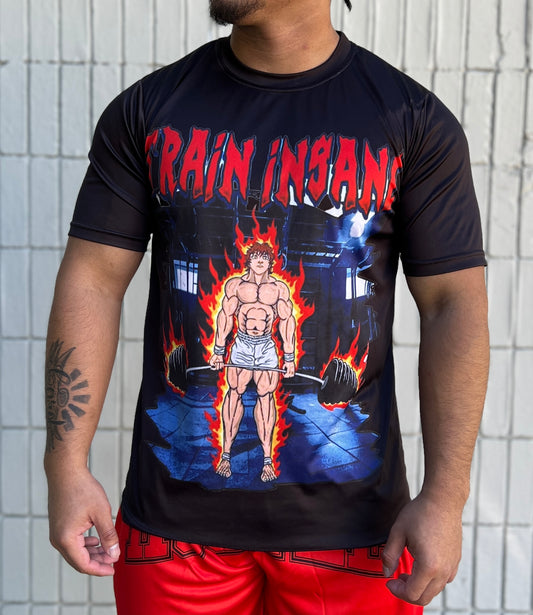 Train Insane Baki Anime Shirt