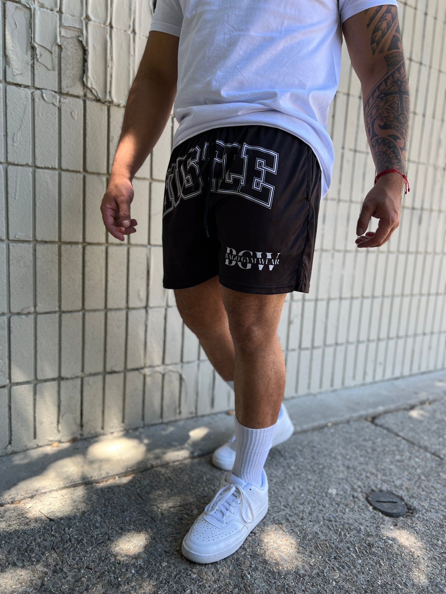 Black Hustle Shorts