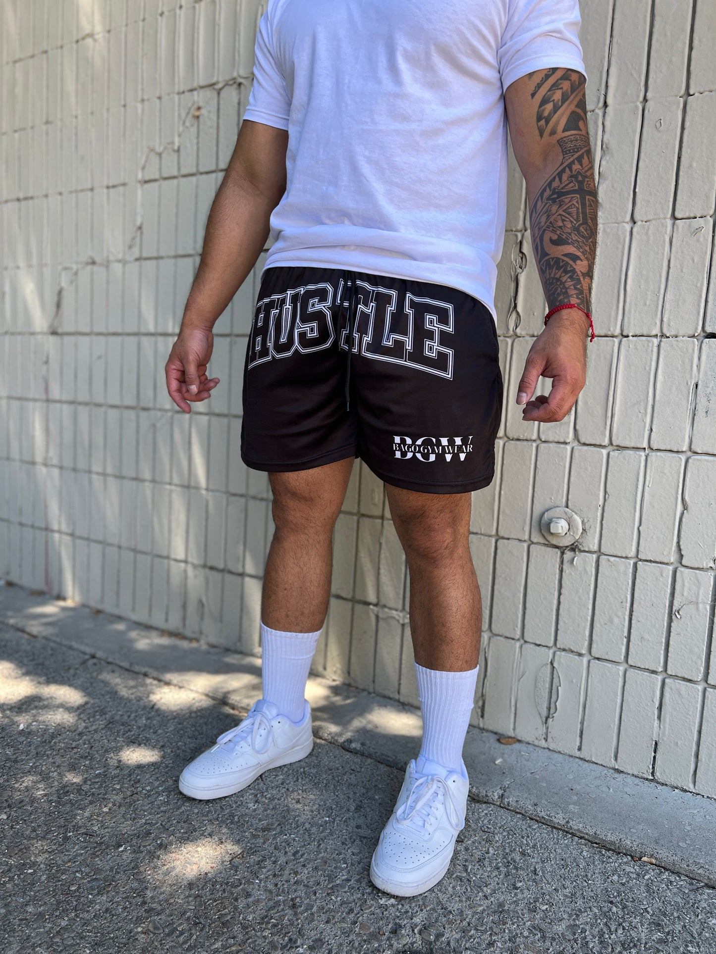 Black Hustle Shorts