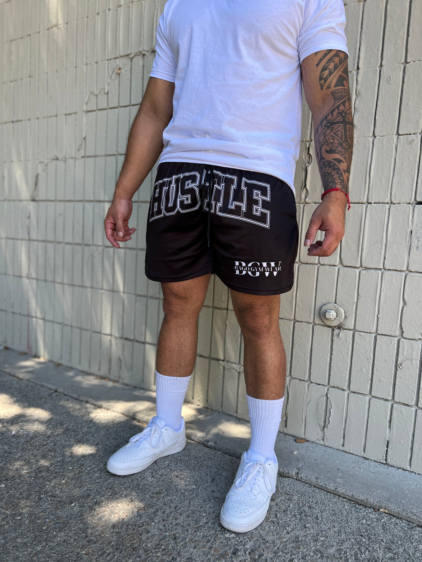 Black Hustle Shorts