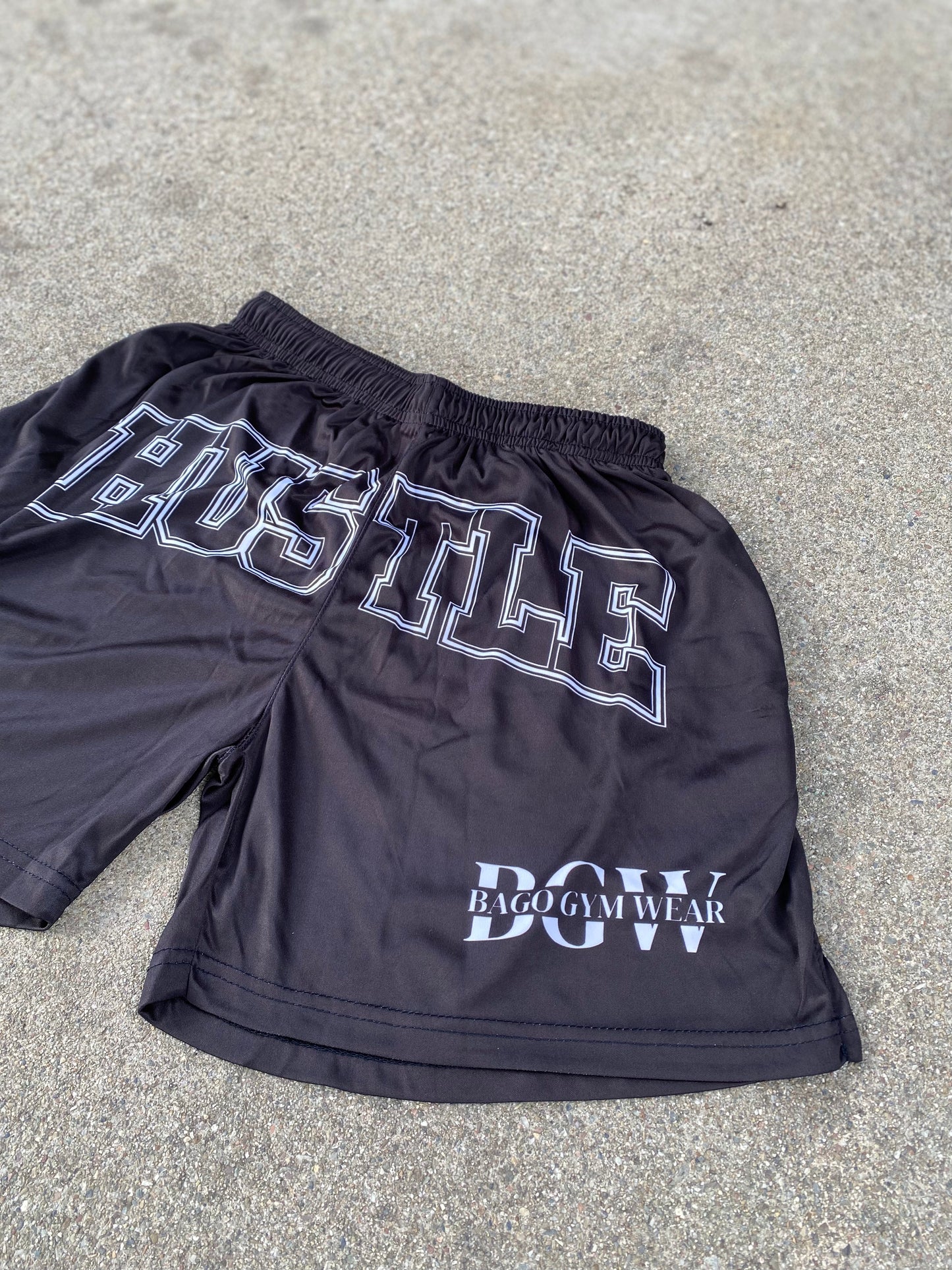 Black Hustle Shorts